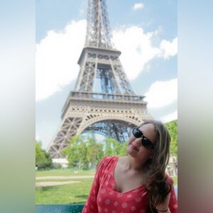 H&M Quarter Sleeve Red Dress